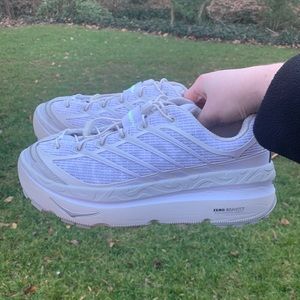 Limited Edition Hoka Mafate Origins 'White Lunar Rock' Size 10M 11W